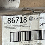 (6) GENERAL ELECTRIC GEM150MLTLA3D-5 METAL HALIDE BALLAST KIT 86718 MH LAMP 150W