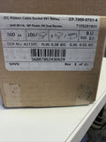 3M 3448-89116 16P Plastic SR Dual Recess Ribbon Cable Socket 891 Series (500 PC)