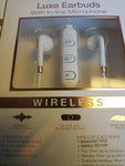 (5 PACKS) LUXE WIRELESS BLUETOOTH EARBUDS WITH IN-LINE MIC FB-BTLXE-AST2-RSE-Mega Mart Warehouse-Ultimate Unclaimed Freight Buyer and Seller Specialists