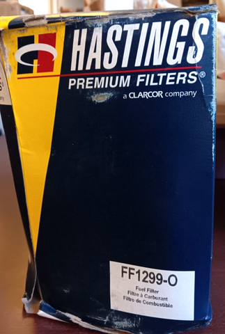 HASTINGS FF1299-O PREMIUM FUEL FILTER (FREE SHIPPING)