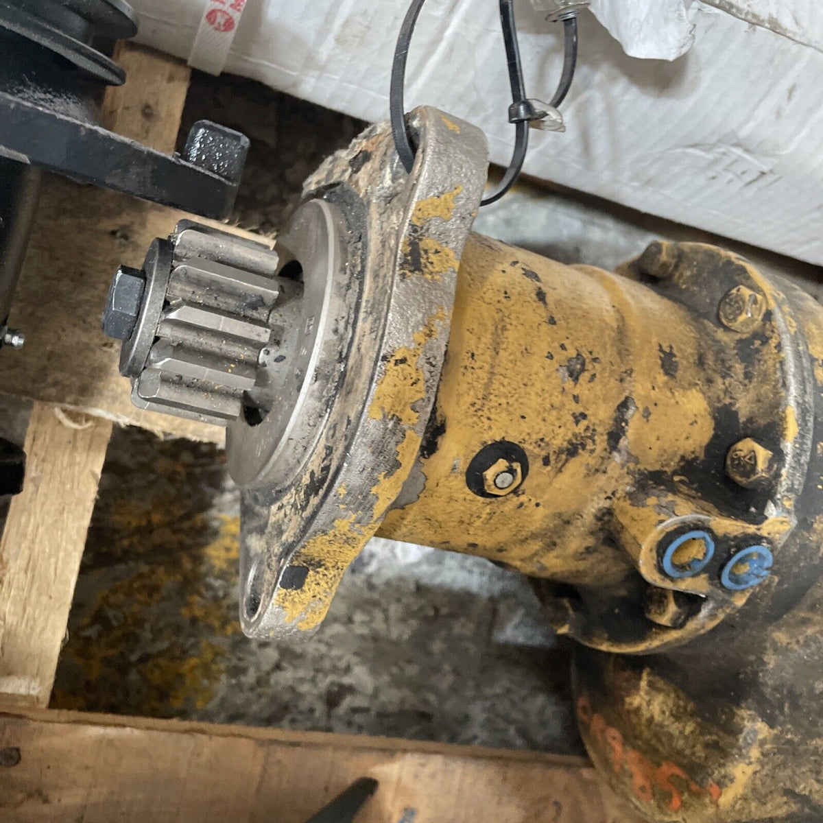 Used Caterpillar air starter 4W5108 / Ingersoll Rand SS815RA (7C337...