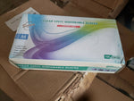 (1000/CS) Clear Vinyl Disposable Gloves, Medium, Latex & Powder Free-Mega Mart Warehouse-Ultimate Unclaimed Freight Buyer and Seller Specialists