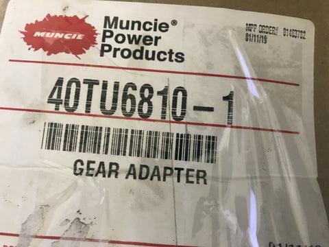 MUNCIE POWER PRODUCTS ADAPTER 40TU6810-1-Mega Mart Warehouse-Ultimate Unclaimed Freight Buyer and Seller Specialists