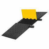 CHECKERS Yellow Jacket YJ5-125-ADA-Y / B Urethane 5-Channel Ada Cable Protector-Mega Mart Warehouse