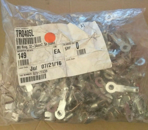 M8 RING, 32-34MM2, SN PLATED-Mega Mart Warehouse-Ultimate Unclaimed Freight Buyer and Seller Specialists