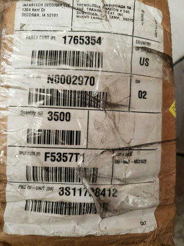 INFASTECH DECORAH 1765354 ( CASE OF 3500)-Mega Mart Warehouse-Ultimate Unclaimed Freight Buyer and Seller Specialists