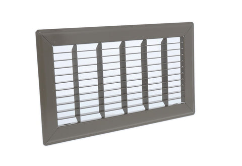 (6) NEW 825 24X8 BRN LIMA 24" x 8" RETURN GRILLE 016941