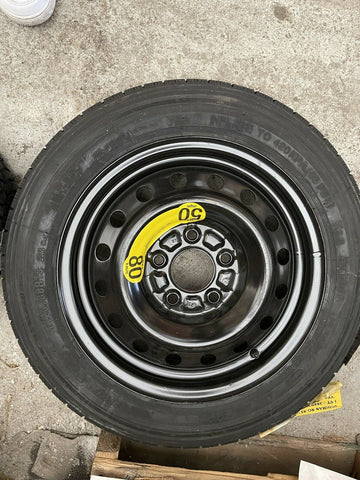 (1) NEW VEE RUBBER TIRE W/RIM T125/80R15 95M M+S **FREE SHIPPING**
