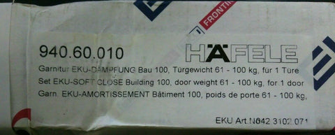 NEW Hafele 940.60.010 Soft Close for Eku Divido and Porta 61-100KG-Mega Mart Warehouse-Ultimate Unclaimed Freight Buyer and Seller Specialists