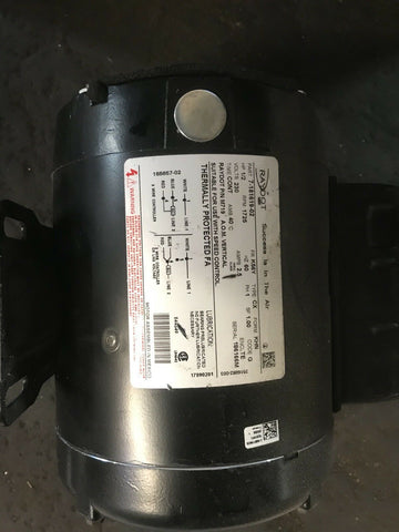 Grower SELECT 1/2 HP 1100 RPM replacement fan motor for 24" Ray-Mega Mart Warehouse-Ultimate Unclaimed Freight Buyer and Seller Specialists