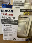 Broan-NuTone Bluetooth Speaker Bathroom Exhaust Fan w/ LED Grille FG800SPK-Mega Mart Warehouse