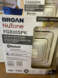 Broan-NuTone Bluetooth Speaker Bathroom Exhaust Fan w/ LED Grille FG800SPK-Mega Mart Warehouse