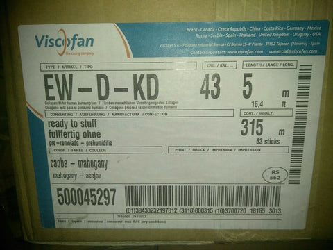 NEW VISCOFAN CELLULOSE CASING MEAT GRINDER STUFFER-Mega Mart Warehouse-Ultimate Unclaimed Freight Buyer and Seller Specialists