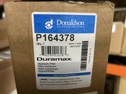 NEW GENUINE Donaldson P164378 Hydraulic Filter, Spin on, Duramax  **SHIPS FREE**