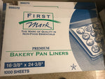 PALLET (38 BOXES) BAKERY PAN LINERS , FIRST MARK 996070-Mega Mart Warehouse-Ultimate Unclaimed Freight Buyer and Seller Specialists