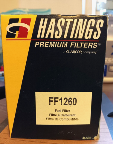 HASTINGS FF1260 PREMIUM FUEL FILTER (FREE SHIPPING)