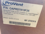 PROVENT OAPRD7815F25 0-25% Outside Air Hood Package 4 York Predator 3 - 12½ Ton-Mega Mart Warehouse-Ultimate Unclaimed Freight Buyer and Seller Specialists