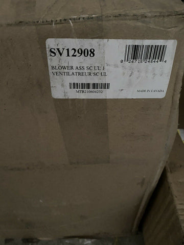 BRAND NEW BROAN NUTONE SV12908 / SV12908 BLOWER ASS.