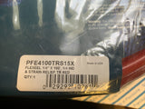 NEW Coilhose Pneumatics PFE4100TRS15X Flexeel 1/4"x100' 1/4 IND & Strain Relief