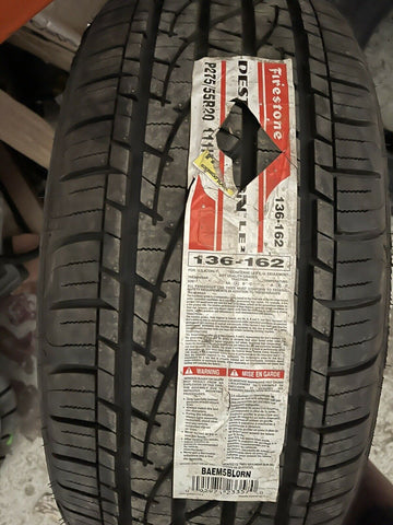 1 NEW 275 55 20 FIRESTONE DESTINATION LE2 A/T 275/55R20 Tire **FREE SHIPPING**