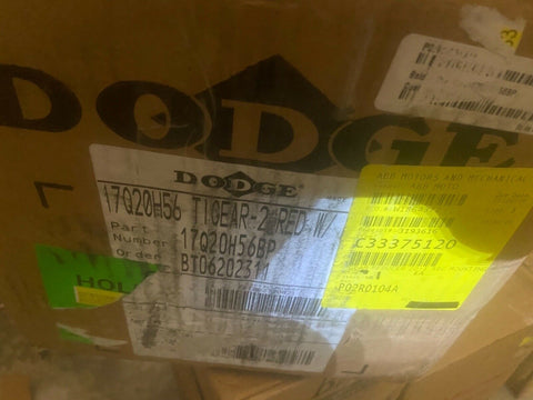 New Dodge Tigear SS17Q20H56 Stainless Steel Tigear-2 Reducer-Mega Mart Warehouse-Ultimate Unclaimed Freight Buyer and Seller Specialists