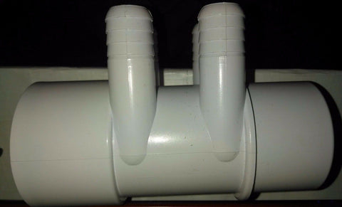 10-CMP Manifold Hot Tub Spa 2"spg x Dead End x (4)3/4" Coupler-Mega Mart Warehouse-Ultimate Unclaimed Freight Buyer and Seller Specialists