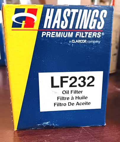 HASTINGS HEAVY DUTY OIL FILTER LF232 (FREE SHIPPING)