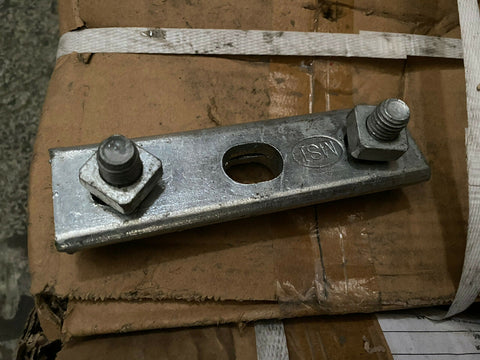 MACLEAN SENIOR IND. Cable Suspension Clamp, Steel, Flat 1/4 to 7/16 in. 25/CASE