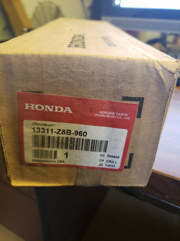 GENUINE HONDA 13311-Z8B-960 engines CRANKSHAFT NEW OEM-Mega Mart Warehouse-Ultimate Unclaimed Freight Buyer and Seller Specialists