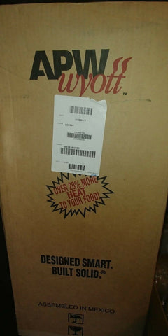 APW Wyott FD-36H-I 36" Watt Strip Type Heat Lamp with Infinite Control OH36H1T-Mega Mart Warehouse-Ultimate Unclaimed Freight Buyer and Seller Specialists