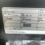 NEW HEAVY DUTY SKID STEER BUCKET 210 U 80" L  **FREE SHIPPING**