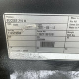 NEW HEAVY DUTY SKID STEER BUCKET 210 U 80" L  **FREE SHIPPING**