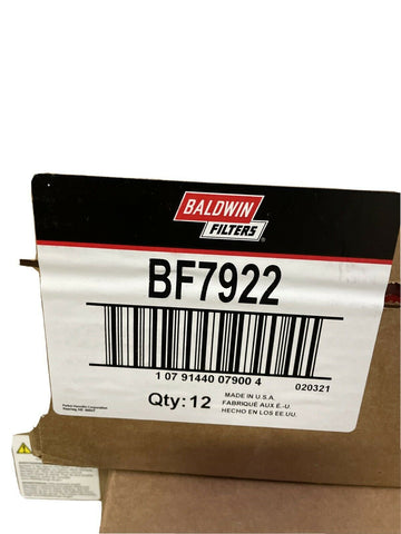NEW GENUINE BALDWIN FUEL FILTER BF7922 (12 PC CASE)-Mega Mart Warehouse