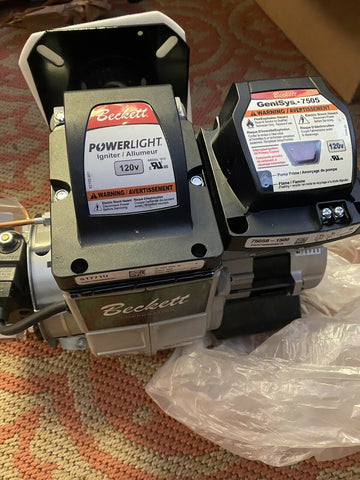 BRAND NEW BECKETT OIL BURNER  AFG MDL  – 120V/60HZ Part No.: UT3302  B20 READY