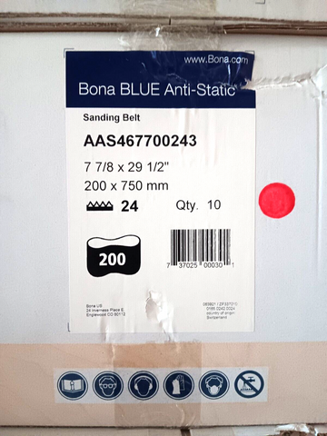 NEW BONA BLUE ANTI STATIC BELT AAS467700243