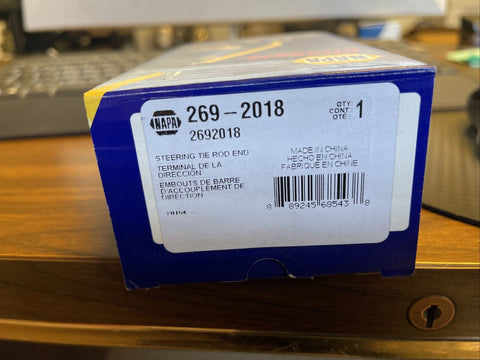 GENUINE NAPA Steering Tie Rod End 45A0005, 269-2018-Mega Mart Warehouse