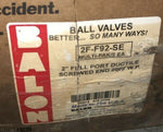 1 BALON BALL VALVES 2F-F92-SE 2” FULL PORT DUCTILE SCREWED END 2000 W.P (2 PACK)-Mega Mart Warehouse-Ultimate Unclaimed Freight Buyer and Seller Specialists