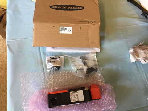 Banner Engineering SI-LS42DMSIF 61414 Switch, Safety, Interlock, 24VAC/24VDC-Mega Mart Warehouse-Ultimate Unclaimed Freight Buyer and Seller Specialists
