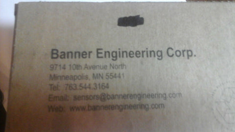 NEW BANNER ENGINEERING sm2a312cv2-Mega Mart Warehouse-Ultimate Unclaimed Freight Buyer and Seller Specialists