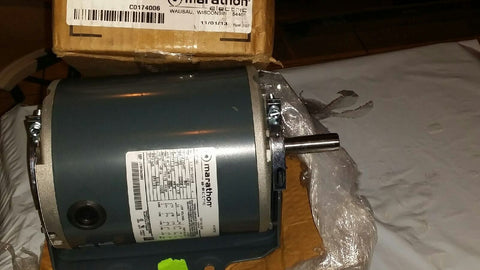 Marathon G162, C0174006, HVAC Motor, 056T17D2121-Mega Mart Warehouse-Ultimate Unclaimed Freight Buyer and Seller Specialists