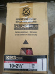 (4 BOXES/CASE) HILLMAN DECK PLUS GRAY COMPOSITE SCREWS 10X2-1/2", 5LB-Mega Mart Warehouse-Ultimate Unclaimed Freight Buyer and Seller Specialists