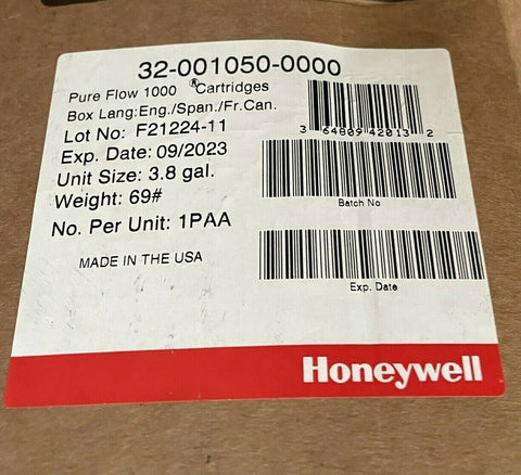 HONEYWELL 32-001050-0000-H5 Eye Wash Cartridge,3.5 gal.,PK2