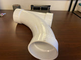 BRAND NEW NIBCO 4812- LR LONG RADIUS TY PVC K157400  4 HUB X HUB X HUB