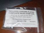 (4) NITROGEN CHROME PLATED VALVE STEM CAPS Embossed on the top *FREE SHIPPING*