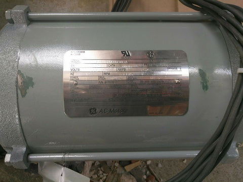 GE 5KE184ATD303A 3 HP AC MOTOR, 230/460 VOLTS, 1170 RPM, 6P, 184T FRAME 3 PHASE-Mega Mart Warehouse-Ultimate Unclaimed Freight Buyer and Seller Specialists