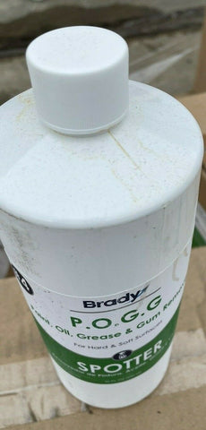 SPOTTER /BRADY PAINT, OIL, GREASE, GUM REMOVER. 6/QUART CONTAINERS PER LOT.-Mega Mart Warehouse