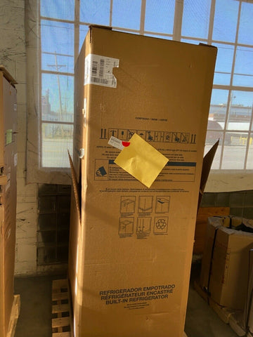 1 NEW JennAir JS42NXFXDE 42 Inch Panel Ready Built-In Side By Side, IN THE BOX-Mega Mart Warehouse-Ultimate Unclaimed Freight Buyer and Seller Specialists
