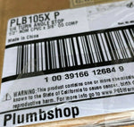 (60) 1/4 TURN ANGLE STOP VALVE COMPRESSION 3/8" OD X 1/2" CPVC (LEAD FREE BRASS)-Mega Mart Warehouse