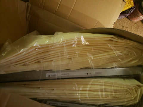 (3 PC LOT) DONALDSON TORIT FIBERGLASS POCKET AIR FILTER 24HX24WX(30 EX)-Mega Mart Warehouse-Ultimate Unclaimed Freight Buyer and Seller Specialists