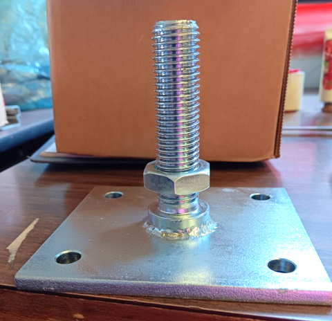 NEW HEAVY DUTY STAINLESS STEAL ELEVATED ADJUSTABLE POST
